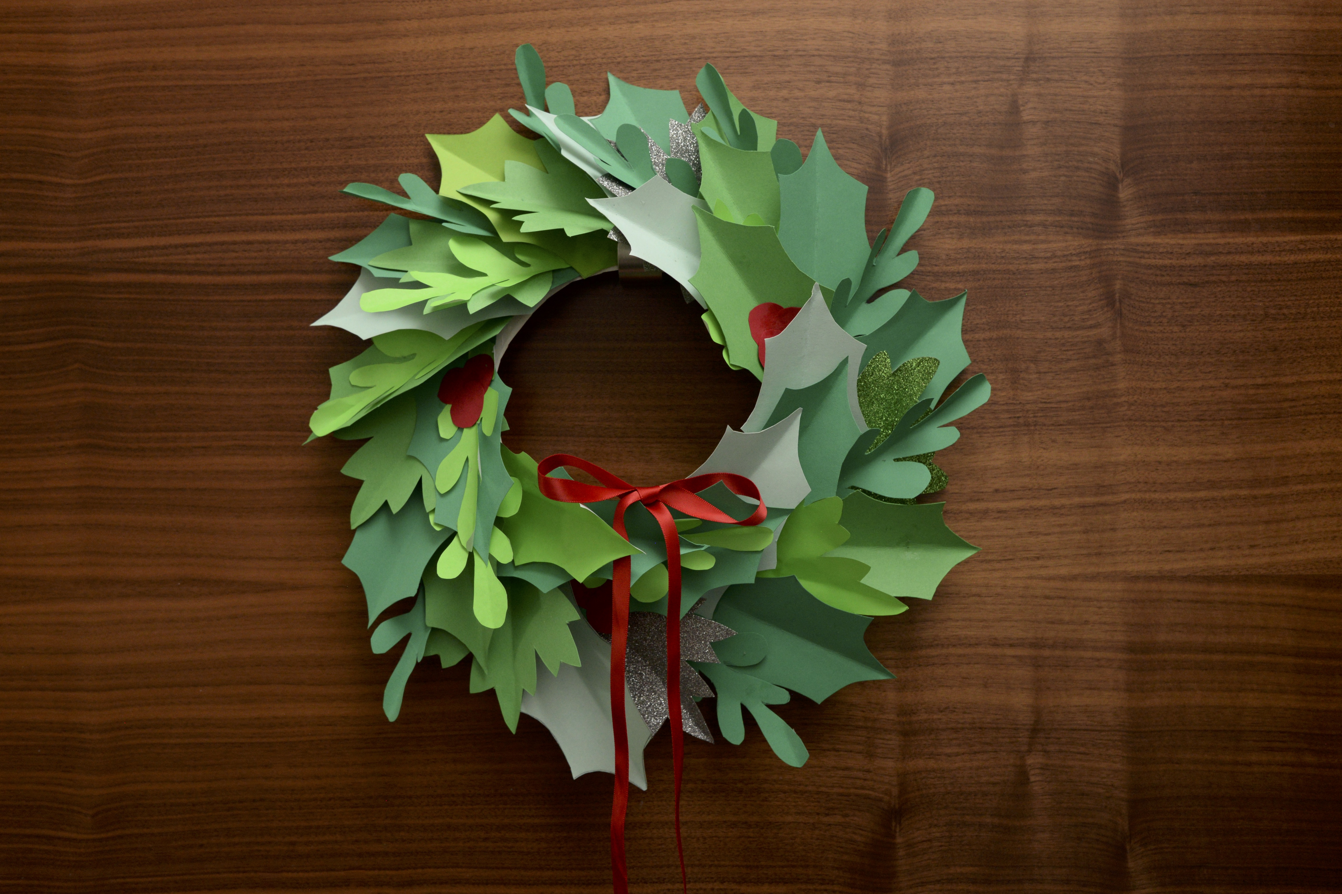 Crafty Templates Mind The Mental Health Charity Help For Mental - this festive paper wreath is easy to make and will add a personalised festive touch to your home